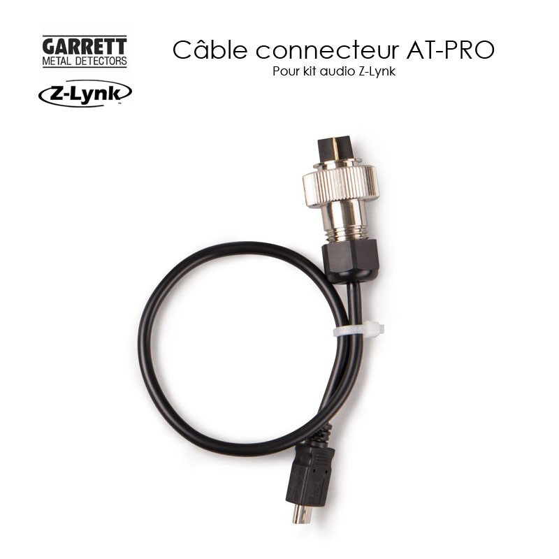 Câble connecteur AT-Pro kit audio Garrett Z-Lynk