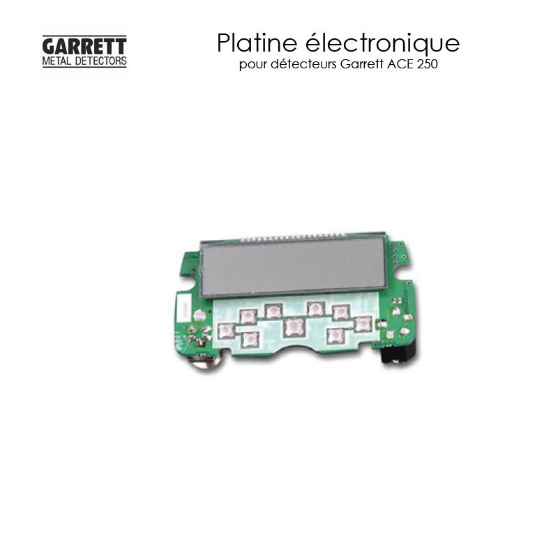 Platine électronique pour détecteur de métaux Garrett ACE 250