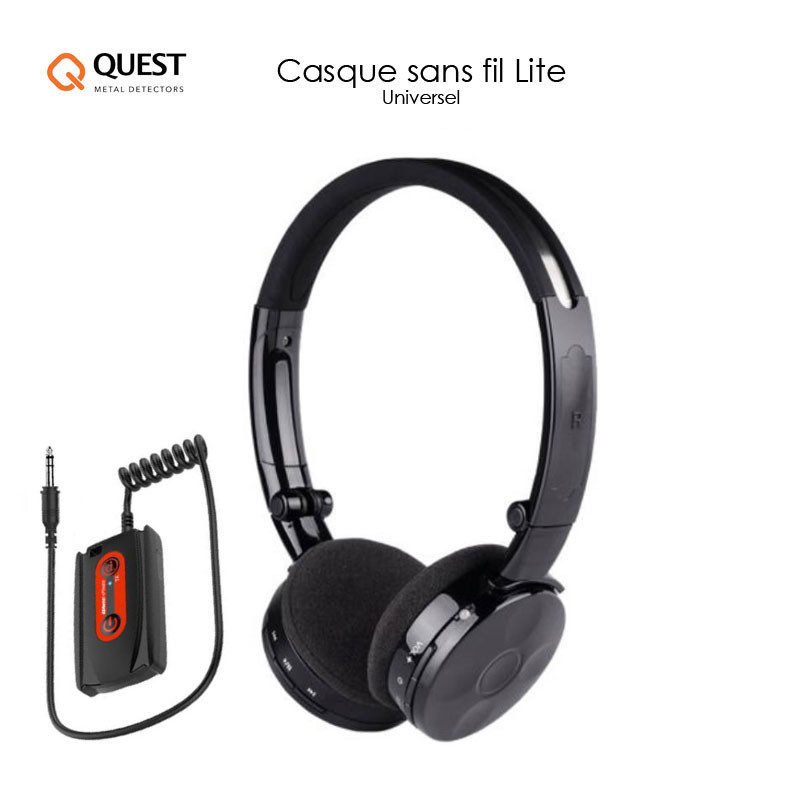 Casque sans fil pour détecteur Quest Lite