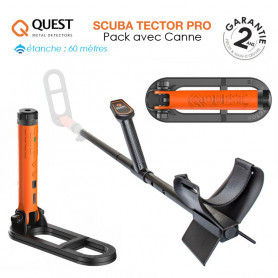 Scuba Tector Pro avec sa canne