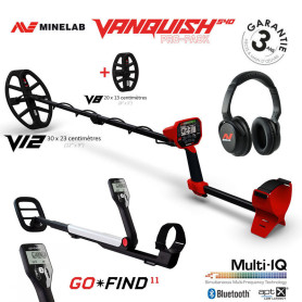 Minelab Vanquish 540 Pro Pack + Détecteur Go-Find 11