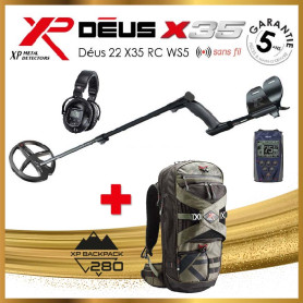 Détecteur de métaux XP Déus 22 centimètres X35 RC WS5