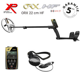 Détecteur XP ORX 22 centimètres avec télécommande et casque filaire FX-03