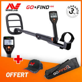 Minelab Go-Find 44 + casquette et sac de transport offerts