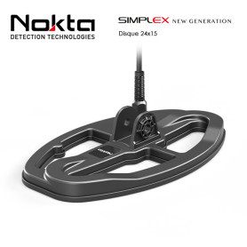 Disque SX24 24x15cm pour Nokta Simplex Lite, BT, Ultra
