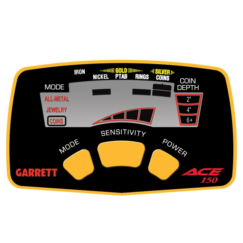 Garrett ACE 150 + Protège disque + casque sans fil + pelle