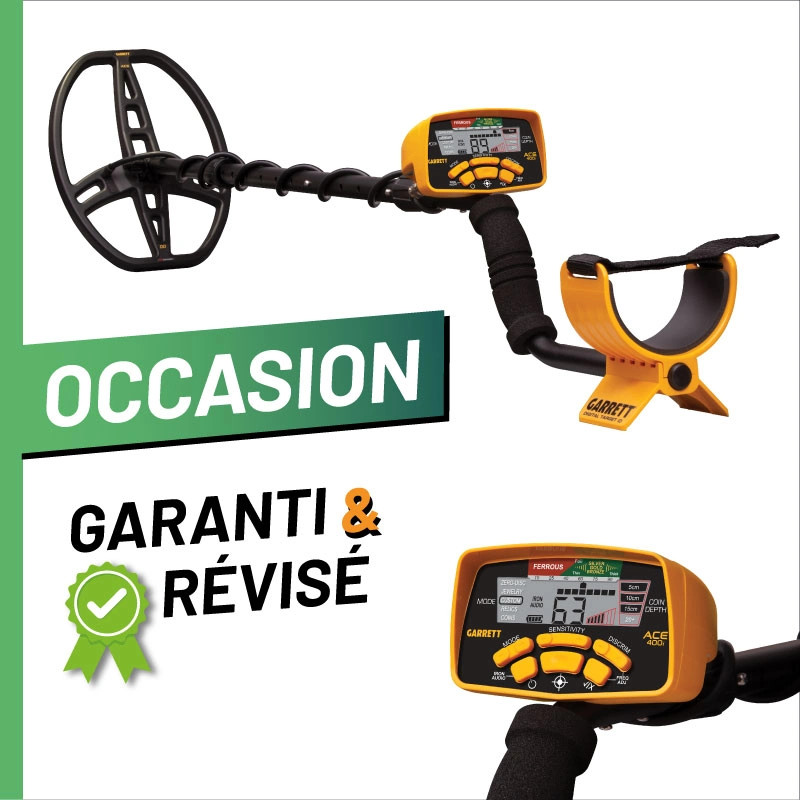 [OCCASION] Détecteur Garrett Ace 400i - Detecteurs.fr