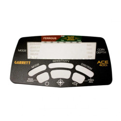 Autocollant de façade pour écran detecteur Garrett ACE 400i
