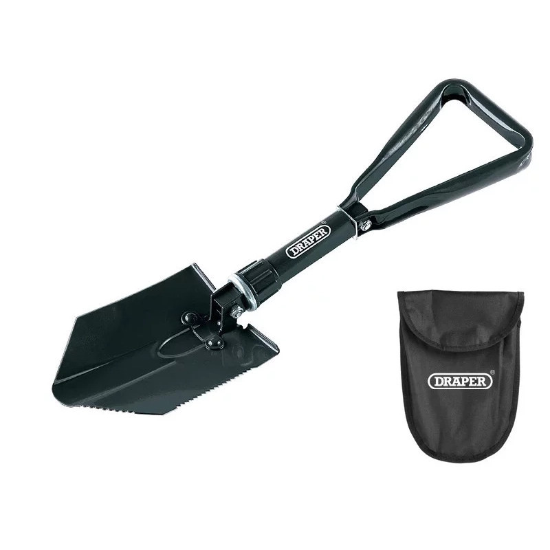 Mini-pelle pliante Draper en acier