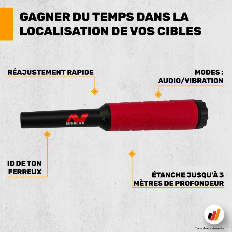 Pointer Minelab Pro-Find 40 - Detecteurs.fr