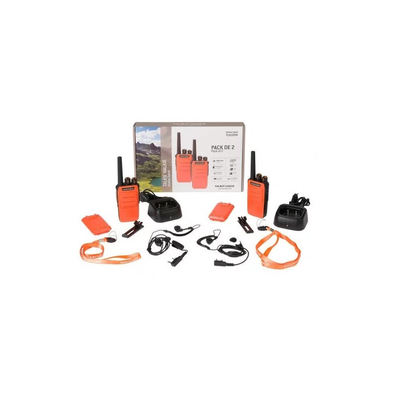 Pack de 2 talkies walkies TLK1054