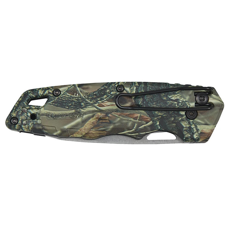 Couteau pliant Fastback camouflage Milwaukee - Detecteurs.fr