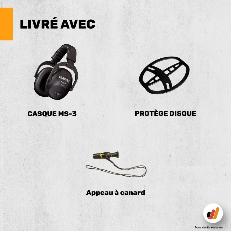 Détecteur AT Max disque Viper Camo édition Signature