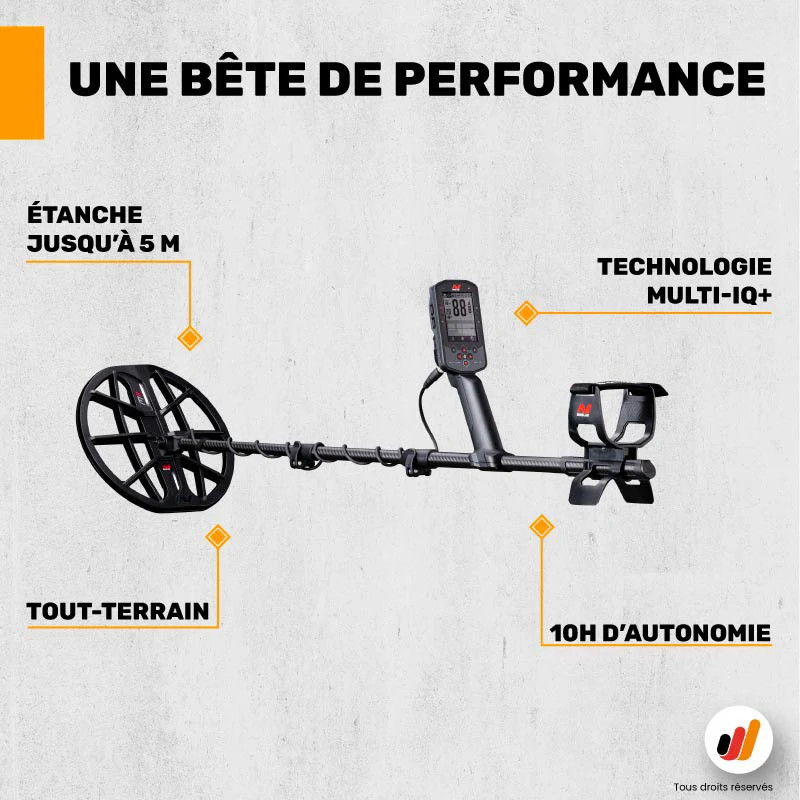 Minelab Manticore + disque M15 - Detecteurs.fr