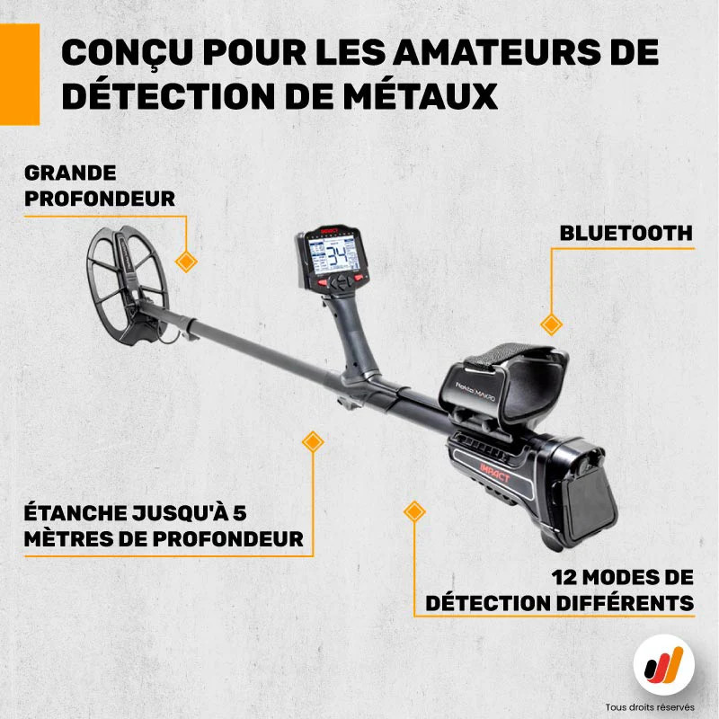 Détecteur Nokta Impact Pro - Detecteurs.fr