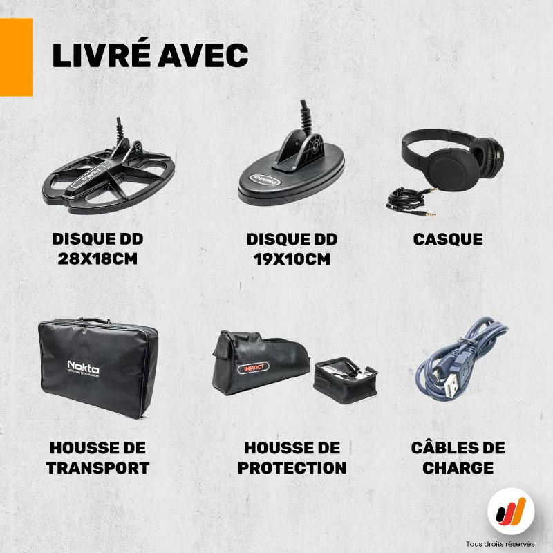 Détecteur Nokta Impact Pro - Detecteurs.fr