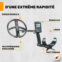 Détecteur de métaux XP Deus 2 FMF 28 RC WS6