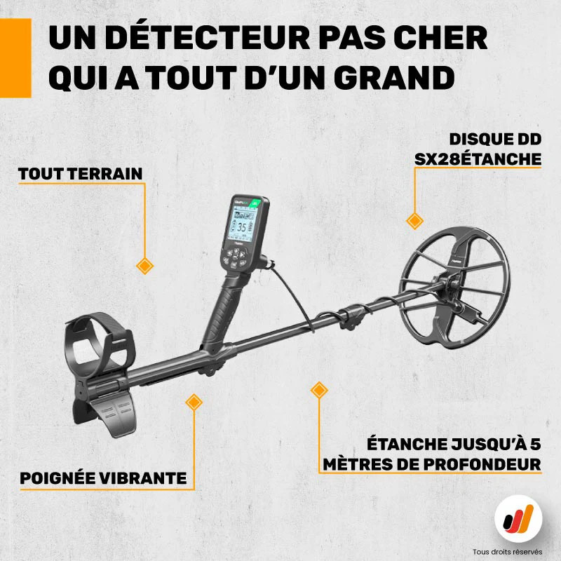 Nokta Simplex Lite - détecteur débutant haute performance