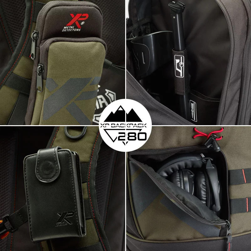 Sac à dos XP Backpack 280 spécial détection ! Ranger votre détecteur