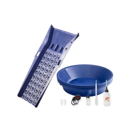 Kit orpaillage XP Gold Pan Starter + Rampe VS-1