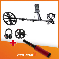 Détecteur Minelab Equinox 900 + Pro Find 40