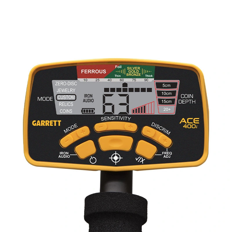 Garrett Ace 400i + Pro Pointer AT - fiche technique