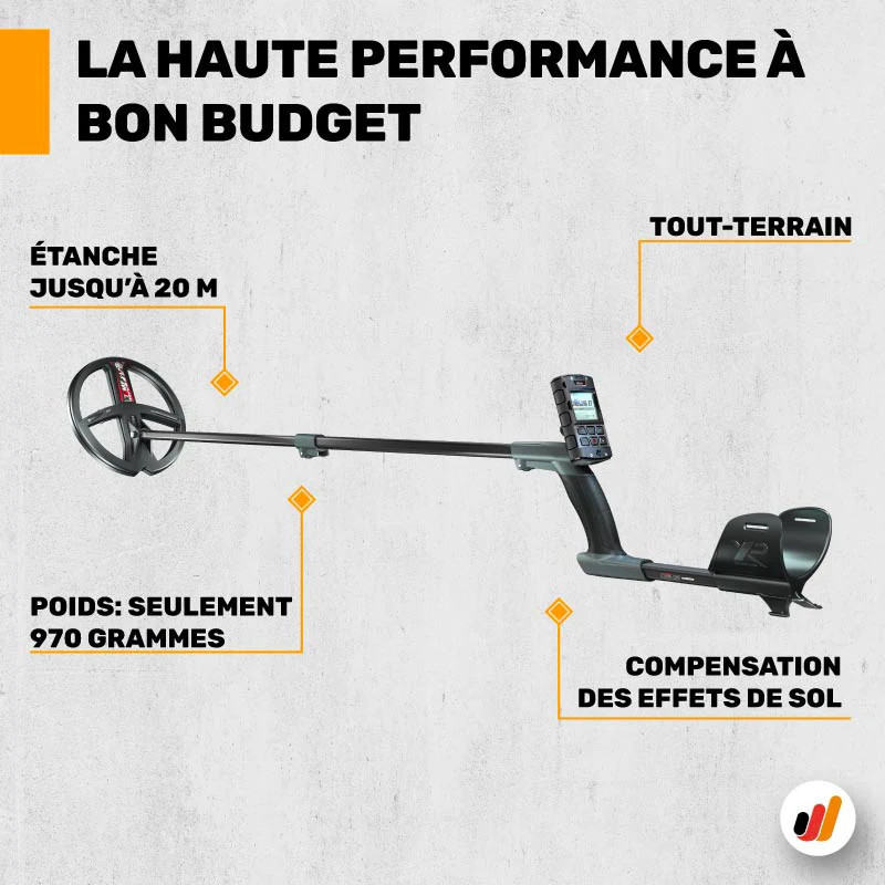 XP Déus 2 22FMF RC + pointer MI-6 - le pack profondeur