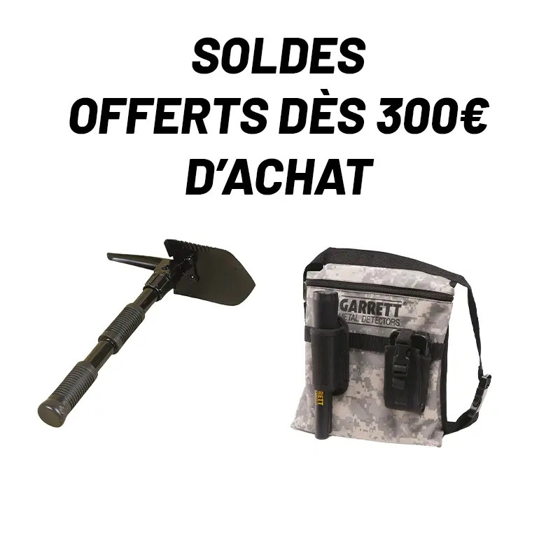 Pack Mini Pelle Pliante et Pouch camo Garrett