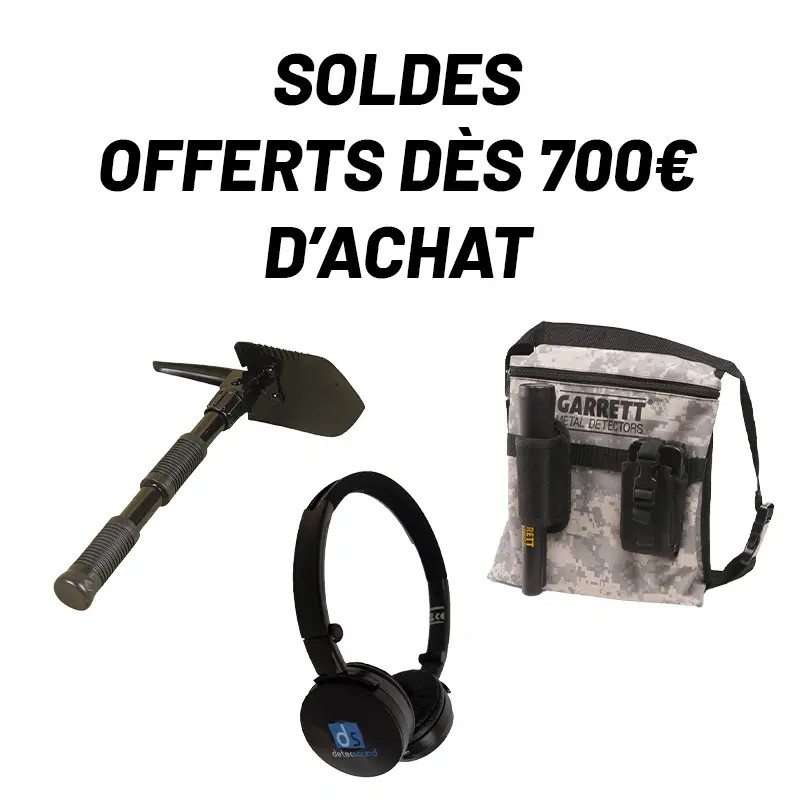 Pack Casque sans fil Detectsound Mini Pelle Pliante Pouch Camo