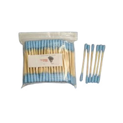 Sachet coton tige en bois Aventure Coin