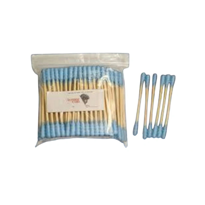 Sachet coton tige en bois Aventure Coin