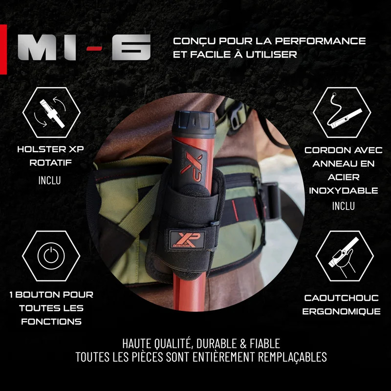 Pinpointer XP MI-6 - Detecteurs.fr