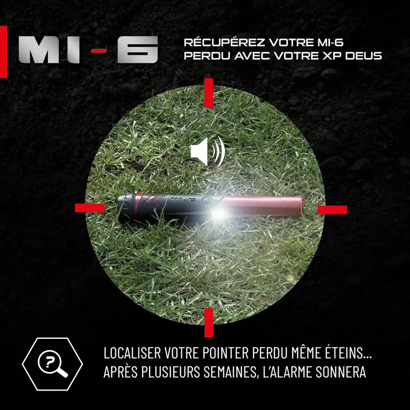Pinpointer XP MI-6 - Detecteurs.fr