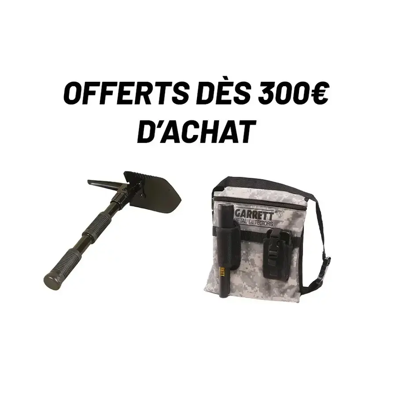 Pack Mini Pelle Pliante et Pouch camo Garrett