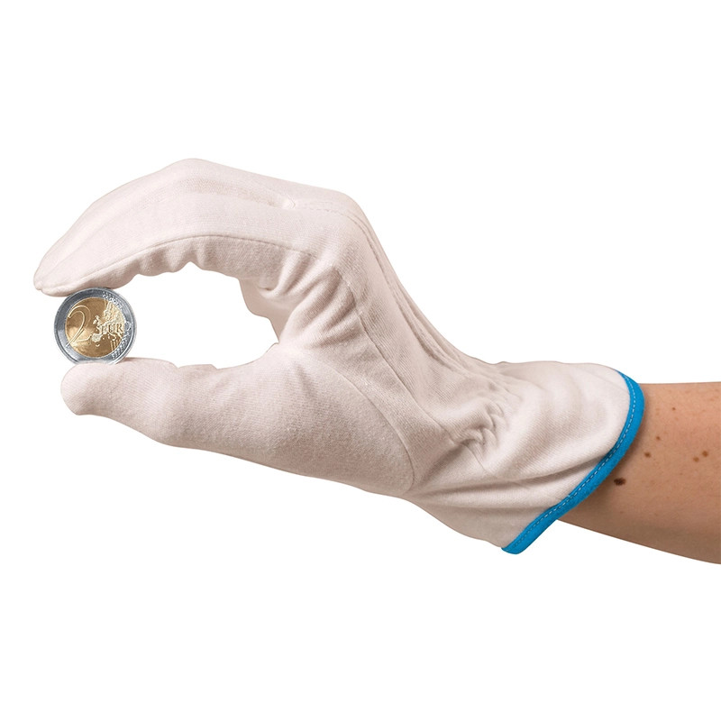 Gants en coton pour pièces de monnaie