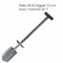 Pelle Digger Inox (RVS) en T 75 cm Pelle Digger Inox (RVS) en T 75 cm