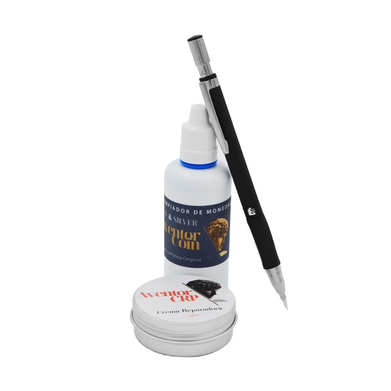 Kit nettoyage Aventor Coin | Entretenez vos trouvailles métal