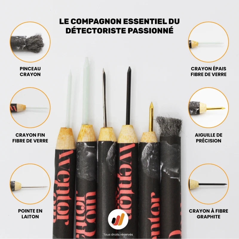 Kit nettoyage monnaies Aventor Coin | Nettoyez vos trouvailles