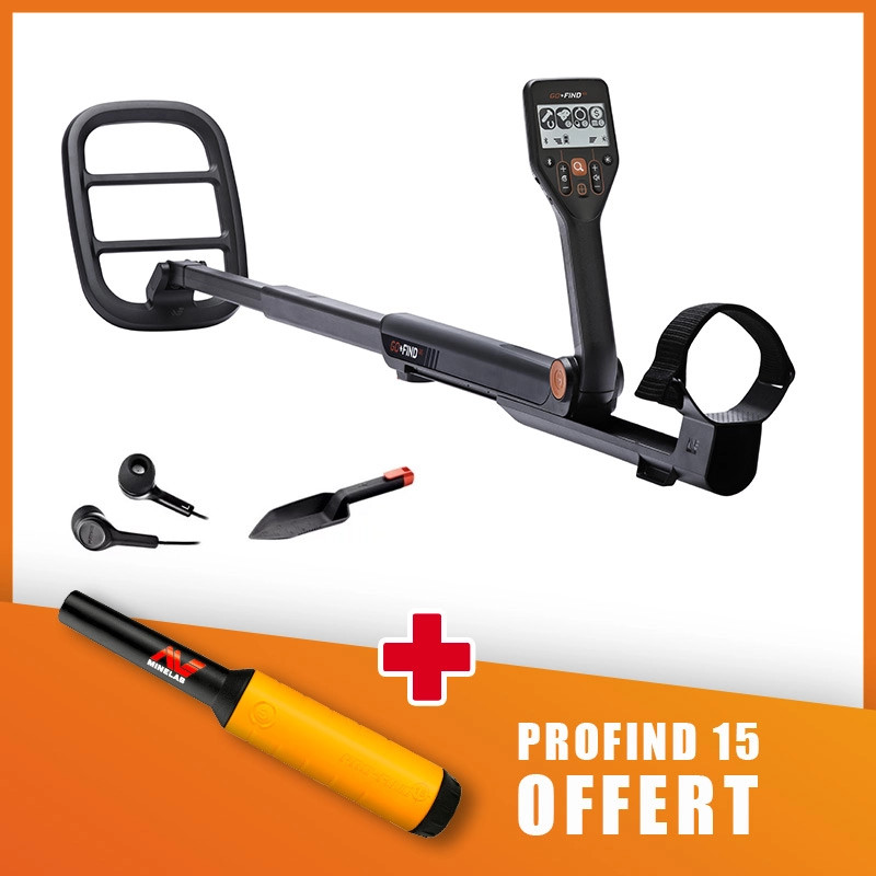 Minelab Go-Find 66 - Belle profondeur de détection