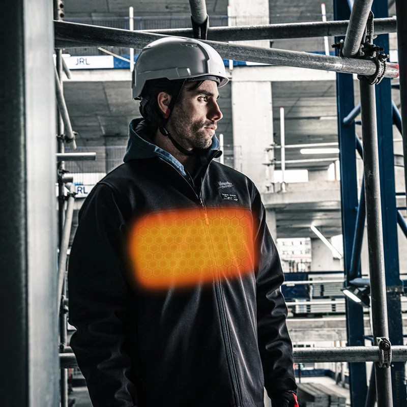 Blouson noir chauffant M12 Milwaukee