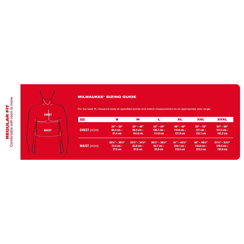 Blouson noir chauffant M12 Milwaukee