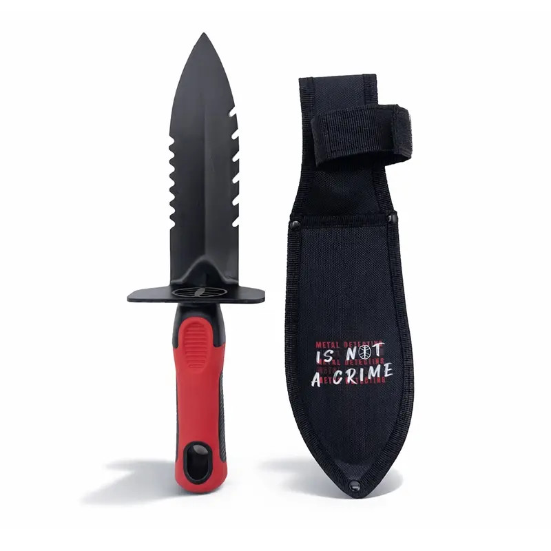 Couteau de fouille détection de métaux robuste + étui