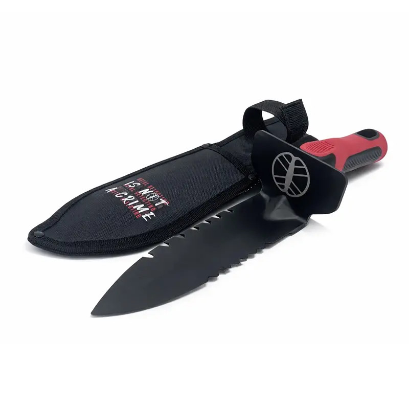 Couteau de fouille détection de métaux robuste + étui