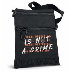 Pochette à trouvailles Metal Detecting is not a Crime