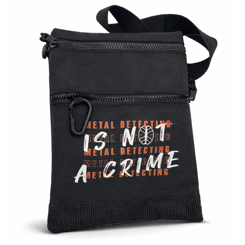 Pochette à trouvailles Metal Detecting is not a Crime