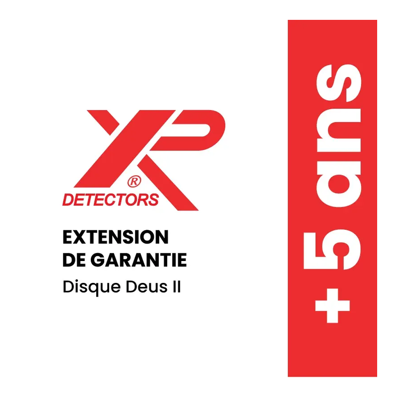 Extension de garantie 5 ans XP disque FMF