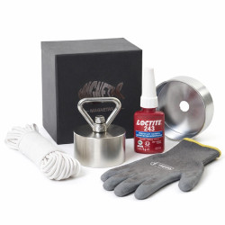 Pack aimant Terror 360° + protection + corde + gants + loctite