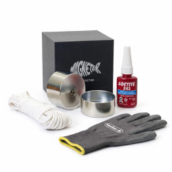 Pack aimant Beast 360° + protection + corde + gants + loctite