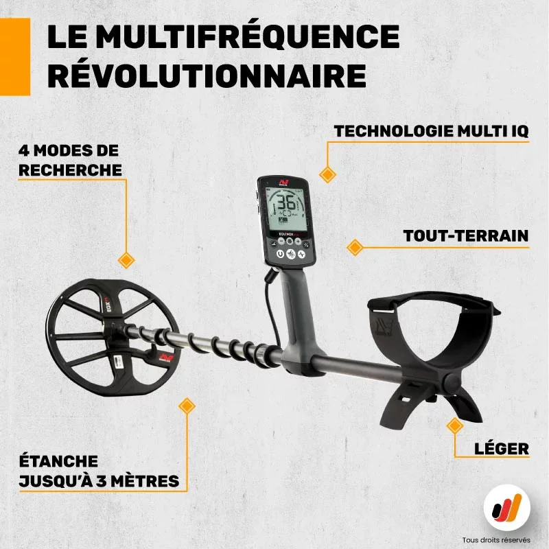 détecteur Minelab Equinox 800