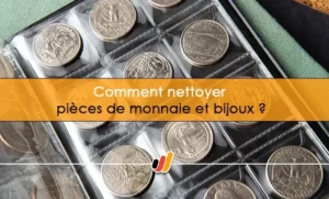 nettoyage pièces de monnaie bijoux